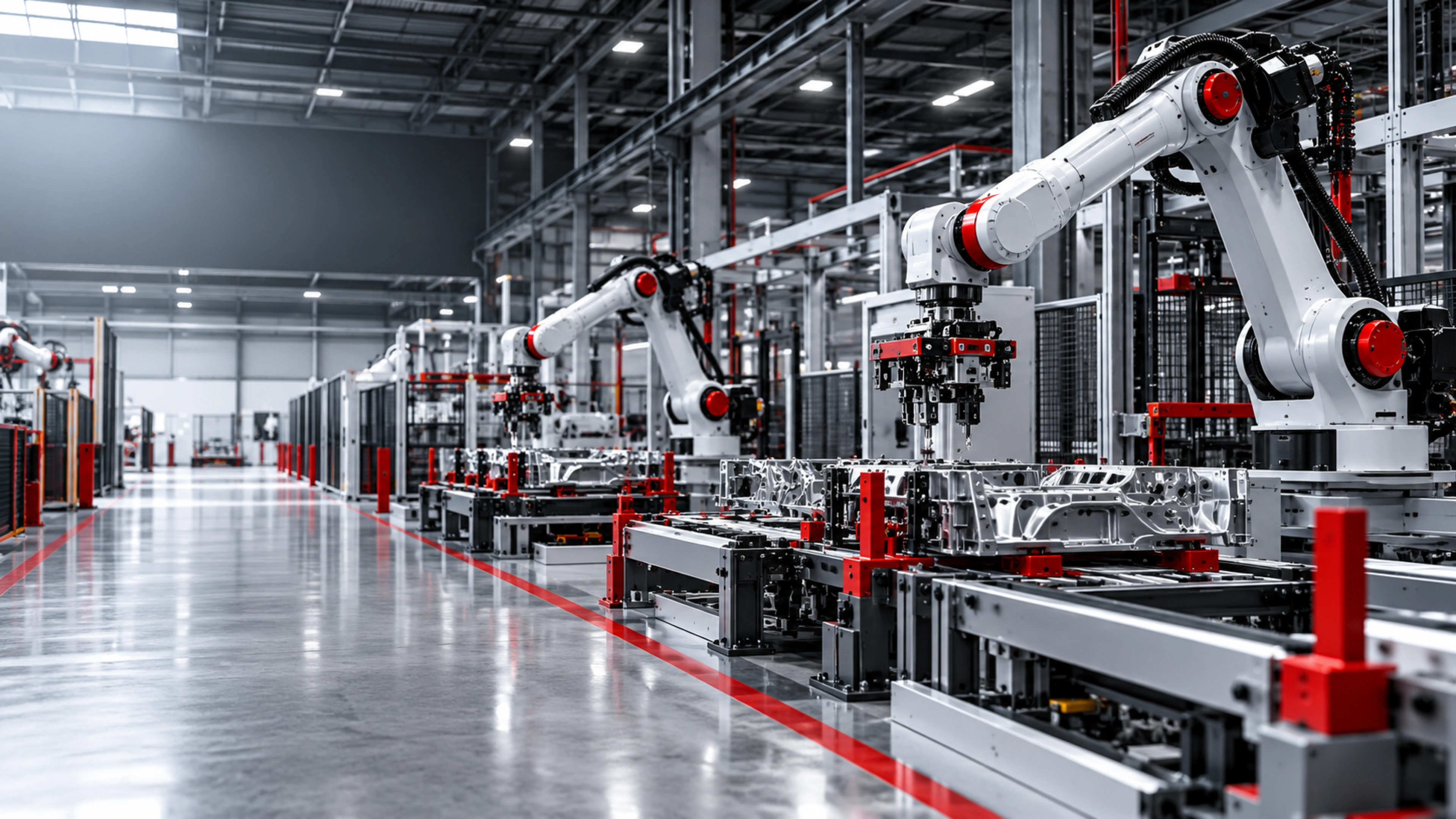 Illustrative manufacturing technology scene