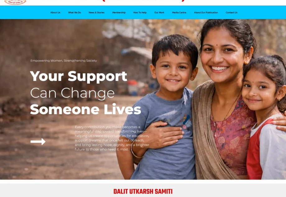 Dalit Utkarsh Samiti, Singrauli is a registered non-governmental organization (NGO) established on April 22, 2014, with the aim of promoting the social, economic, and educational development of the most marginalized, oppressed, and backward sections of society, especially the Dalit community.